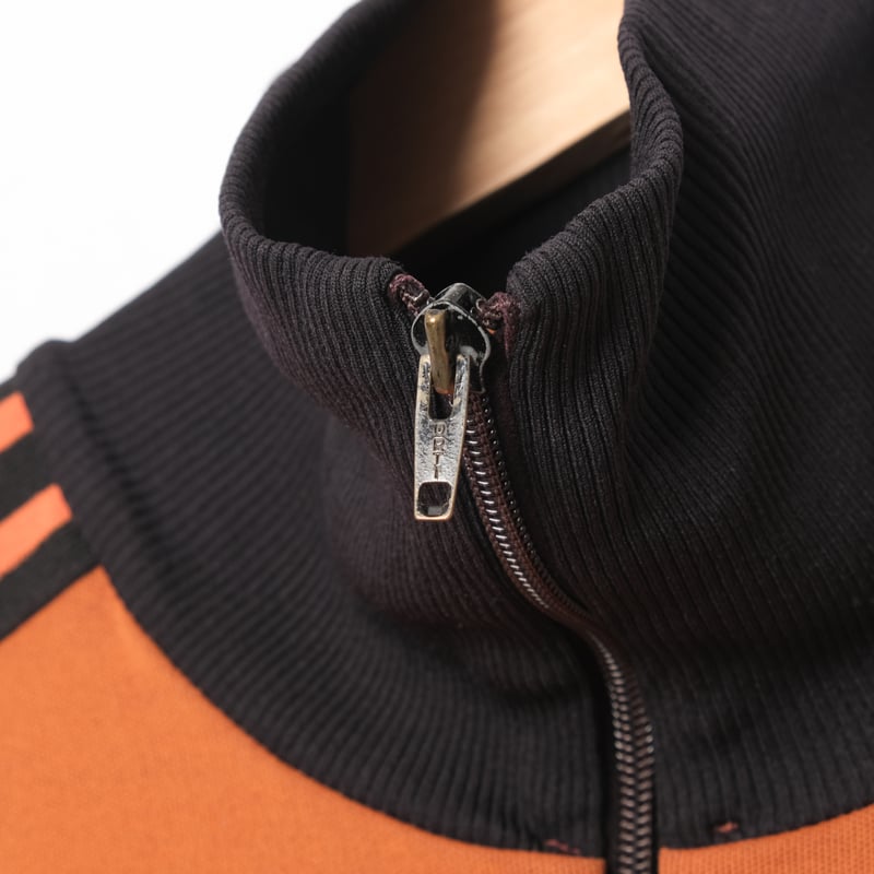 70s Vintage adidas Track Jacket Orange × Black