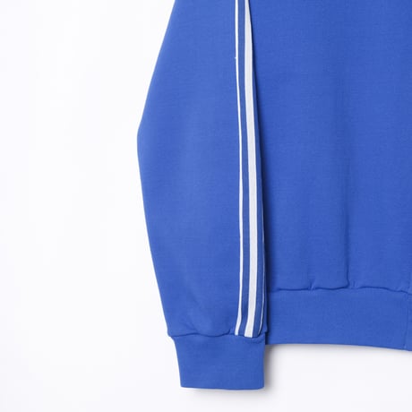 70s Vintage adidas Ventex Collarless Track Jacket Blue (Made in France)