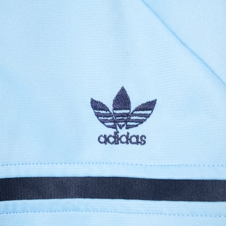 70-80s Vintage adidas Ventex Track Jacket Model First Light Blue× Navy（Made in France）
