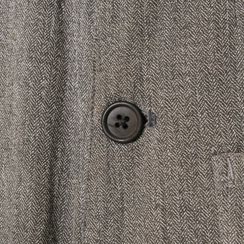 【ぎゃらが】30~40s フレンチアトリエコート 30-40s French Vintage HBT Black Chambray Ateli