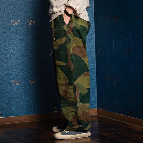 Belgian Army Brush Stroke Camo First Paratrooper Trousers 1