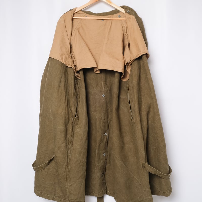 French Army M35 Motorcycle Coat Linen | Ugla パン