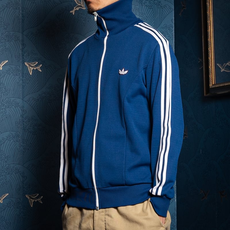 80s Vintage adidas Track Jacket Navy (Made in W