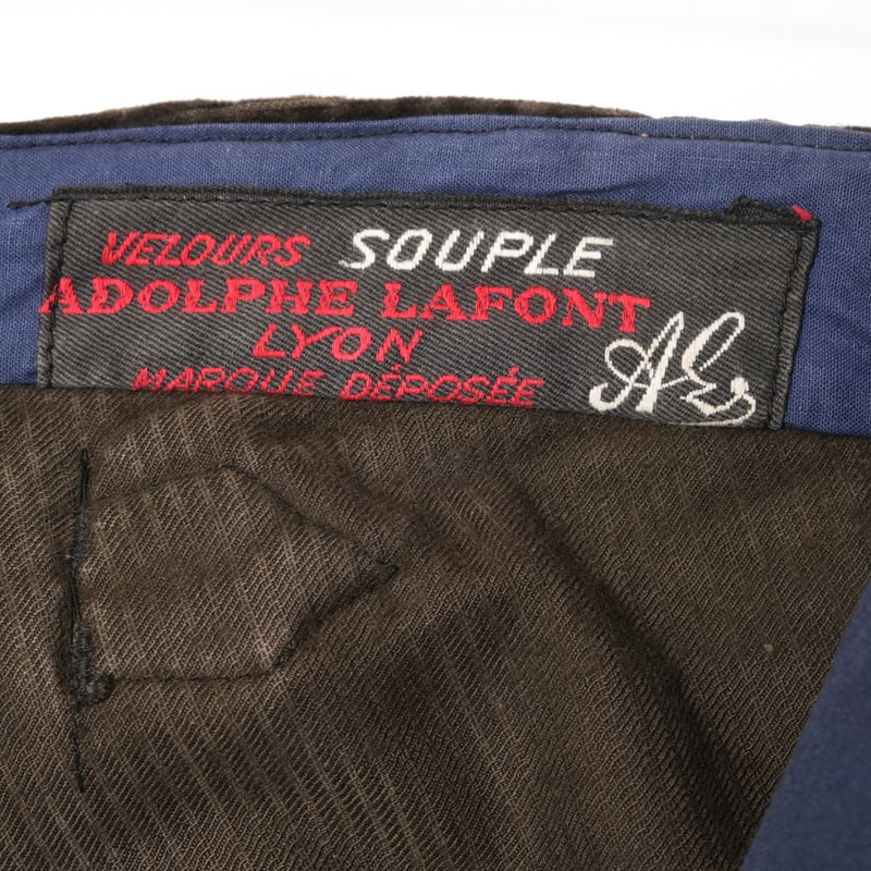 30-40s France Vintage Adolphe Lafont Corduroy T 30-40s France Vintage Adolphe Lafont Corduroy T