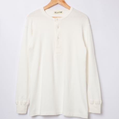 50-60s Euro Vintage  Dulcia Henry Neck Shirts Dead Stock 1