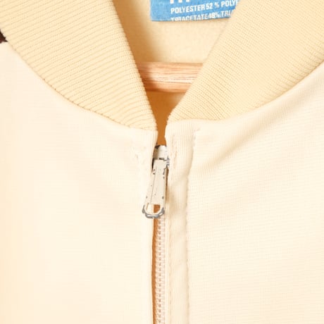 70s Vintage adidas Ventex ATP Ivory ×Brown Track Jacket (Made in France)