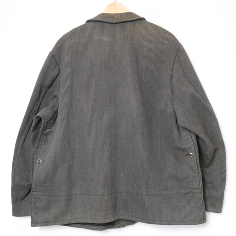 40-50s France Vintage Dumont d'urville Cotton Pique Hunting Jacket