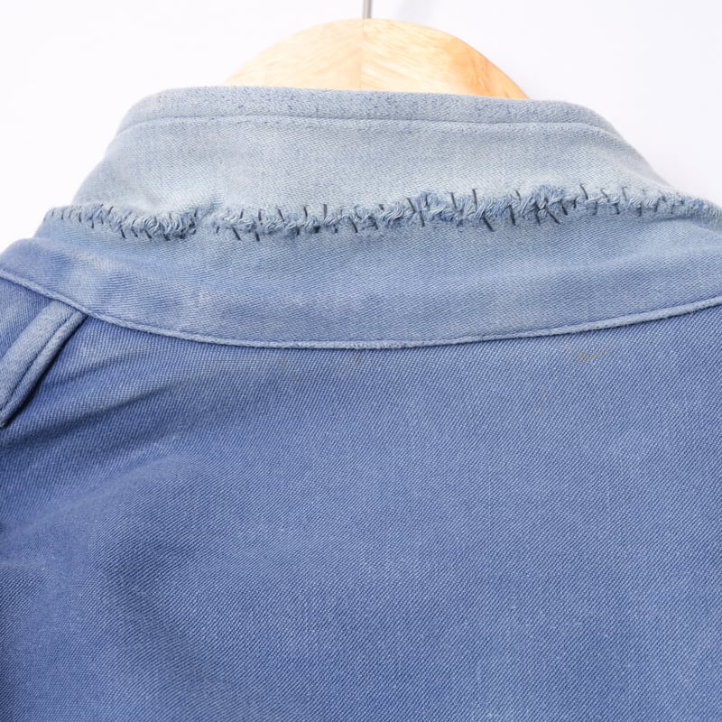 50s フランス製 Le Favoriモールスキンジャケット 50s Le Favori ブラックモールスキンジャケット 1950s】