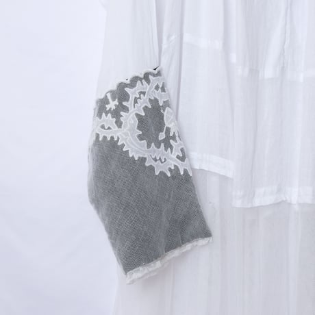 ~1920s  French  Linen Church Smock  1