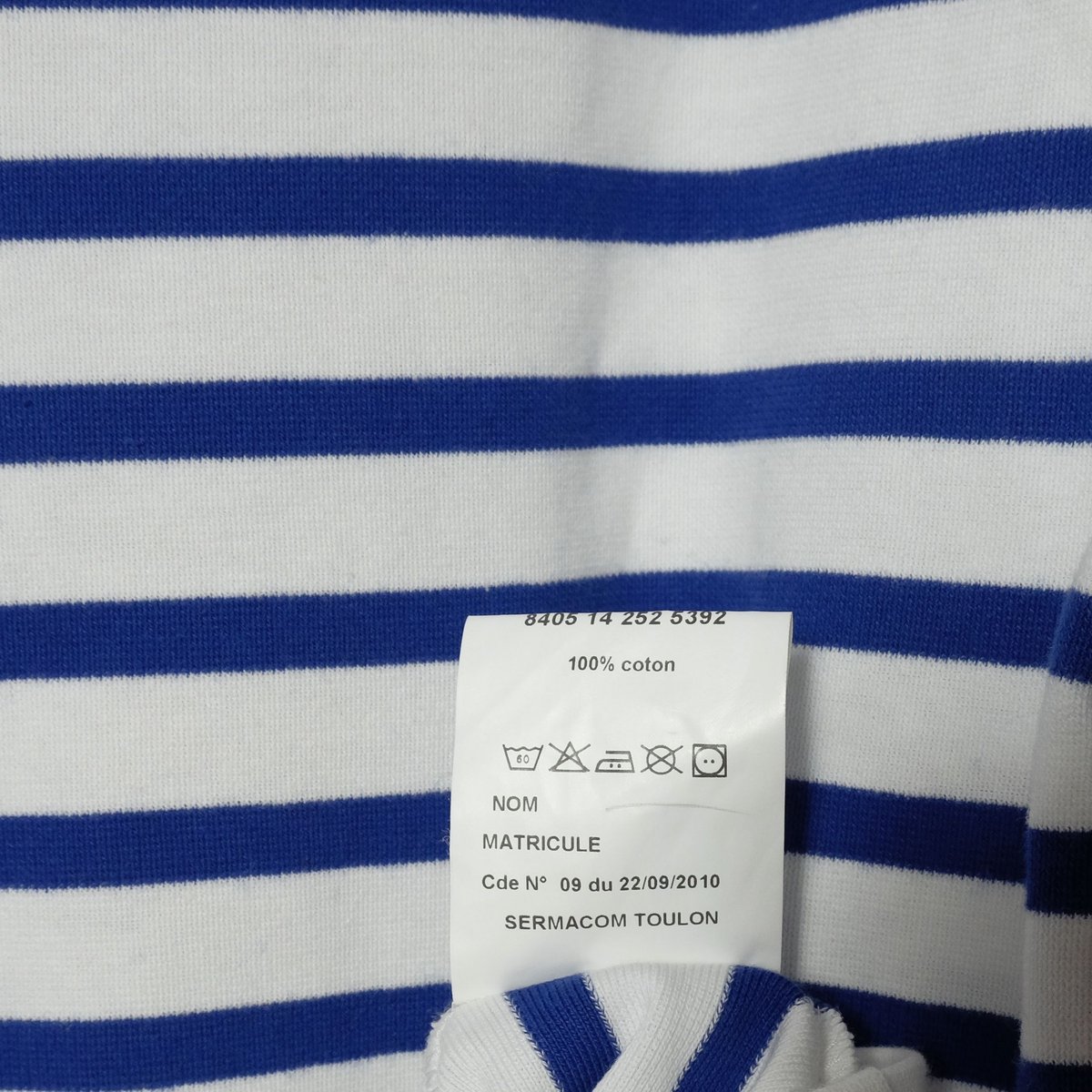 French Army Marine Nationale Basque Shirt Dead