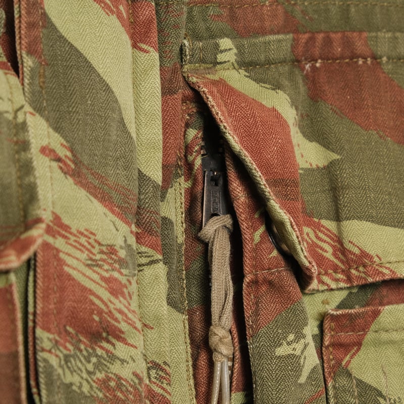 French Army Lizard Camouflage HBT Parachute Jac
