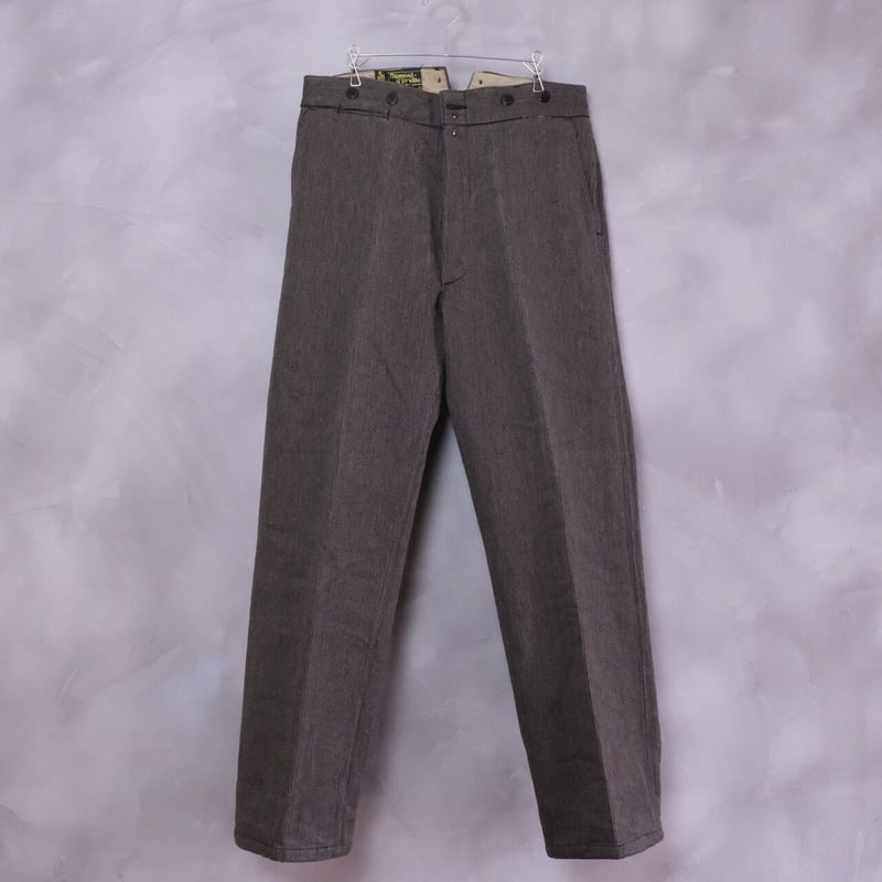 40-50s Dumont d`urville Cotton Pique Trousers