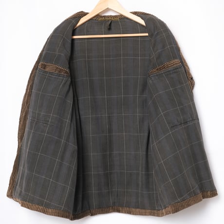 -30s France Vintage A La Maison de Paris Toulouse Corduroy Hunting Jacket