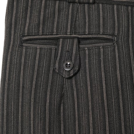 40-50s French Vintage  Dumont d'Urville Stripe Wool Trousers