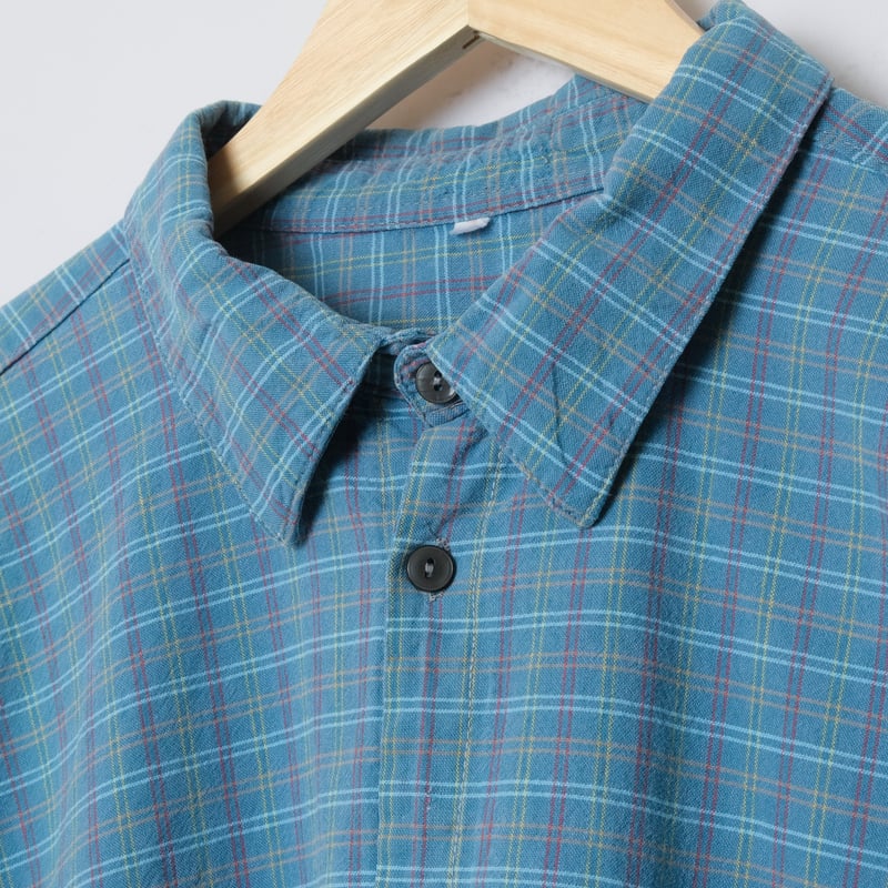 50-60s French Vintage Cotton Granpa Shirts 2 | 
