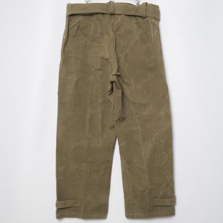 French Army Motorcycle Trousers Early（Cotton Canvas）