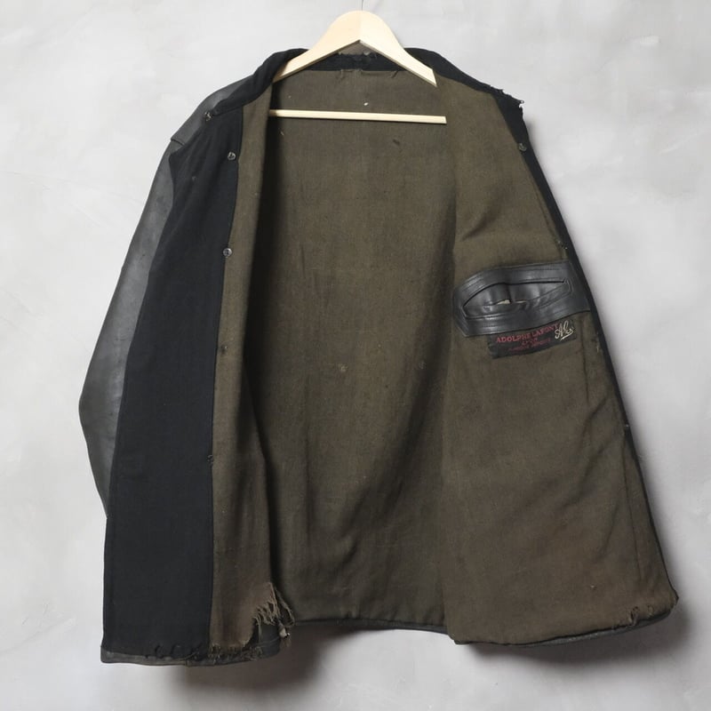 cinquecentoさま専用 アドルフラフォン コーデュロイジャケット 30s French Vintage Adolphe Lafont Leather Jacke