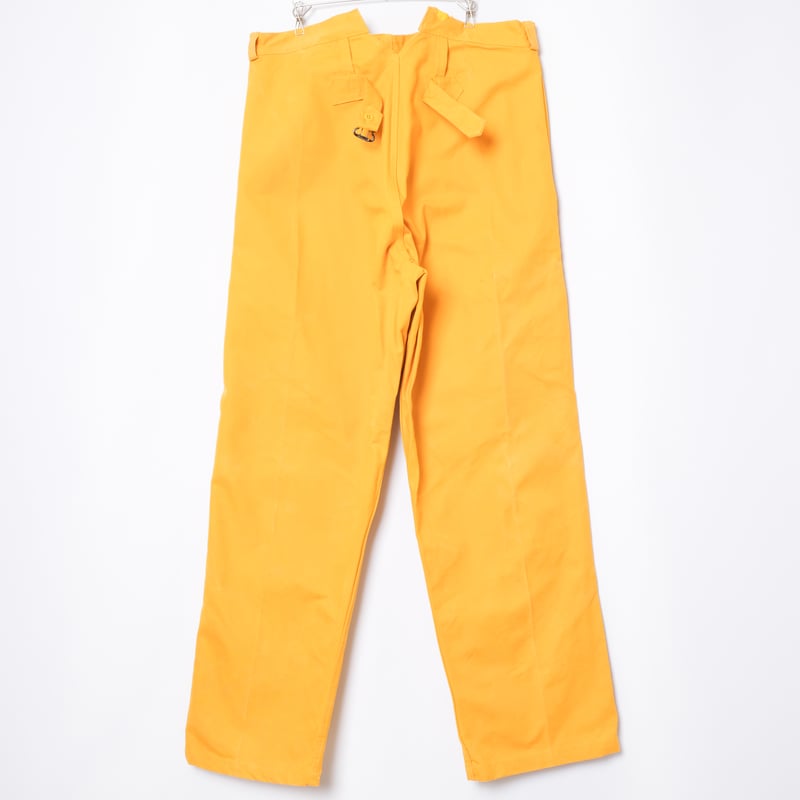 40-50s France Vintage SNCF Yellow Work Trousers