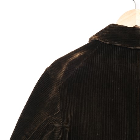 30-40s France Vintage Brown Corduroy Hunting Jacket