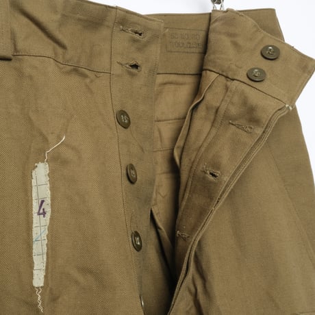 French Army M47 Trousers Early Size 23 Dead Stock