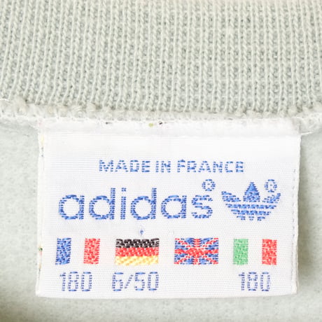 80s Vintage adidas VENTEX Half Sleeve Sweat （Made in France）