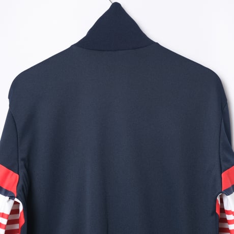 70-80s Vintage adidas Track Jacket Navy × Red (Made in France)