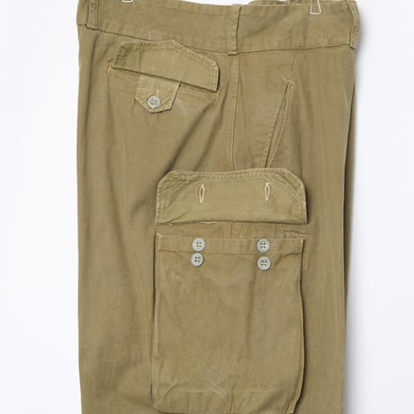 French Army M47 Trousers Early Size 39 Metal Buttons