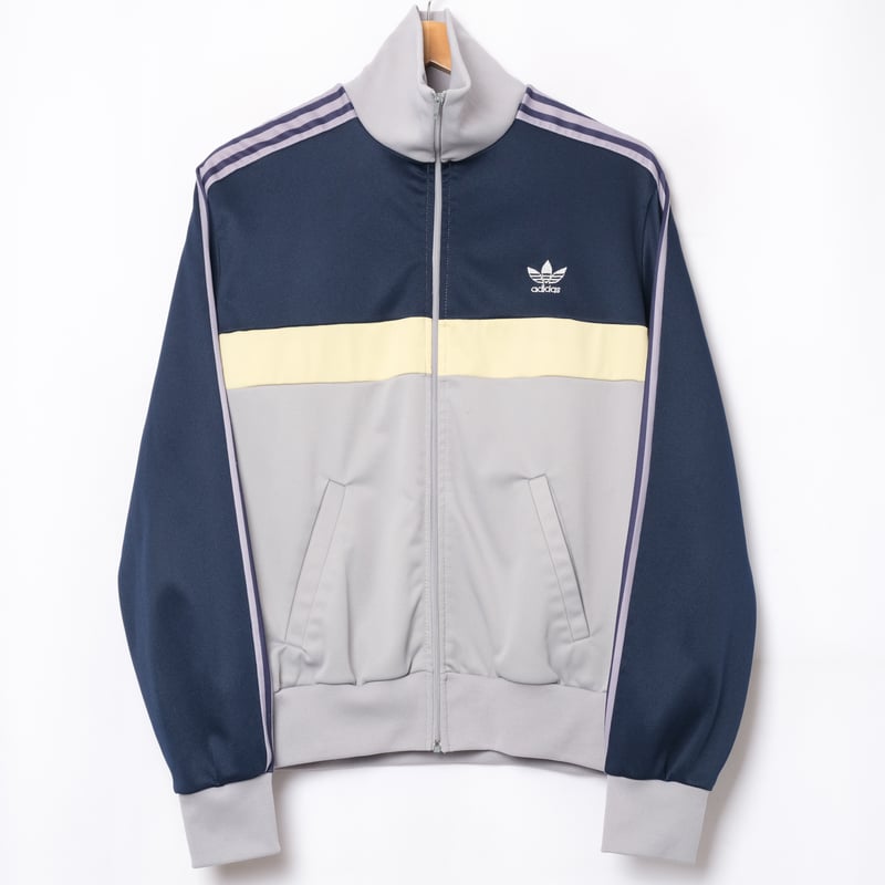 70-80s Vintage adidas VENTEX Track Jacket Grey×