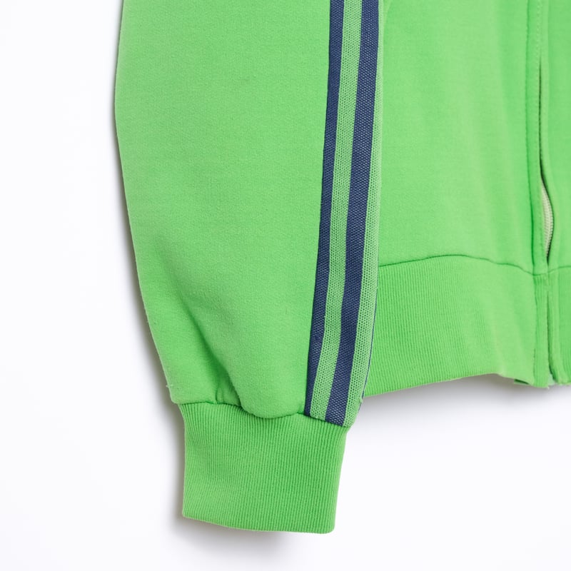 70s Vintage adidas Ventex Hoodie Light Green (M