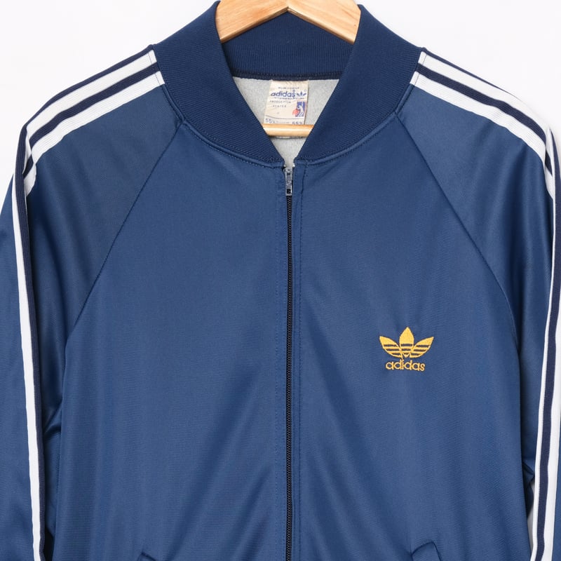 70s adidas Ventex ATP トラックジャケット ネイビー 70年代 フランス製 VENTEX社製 adidas アディダス ATPタイプ