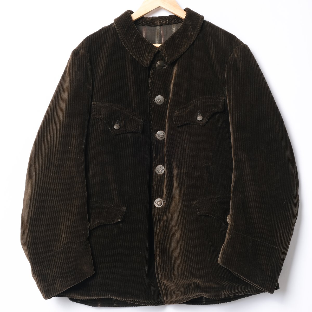 30〜40s アドルフラフォン コーデュロイジャケット デカタグ