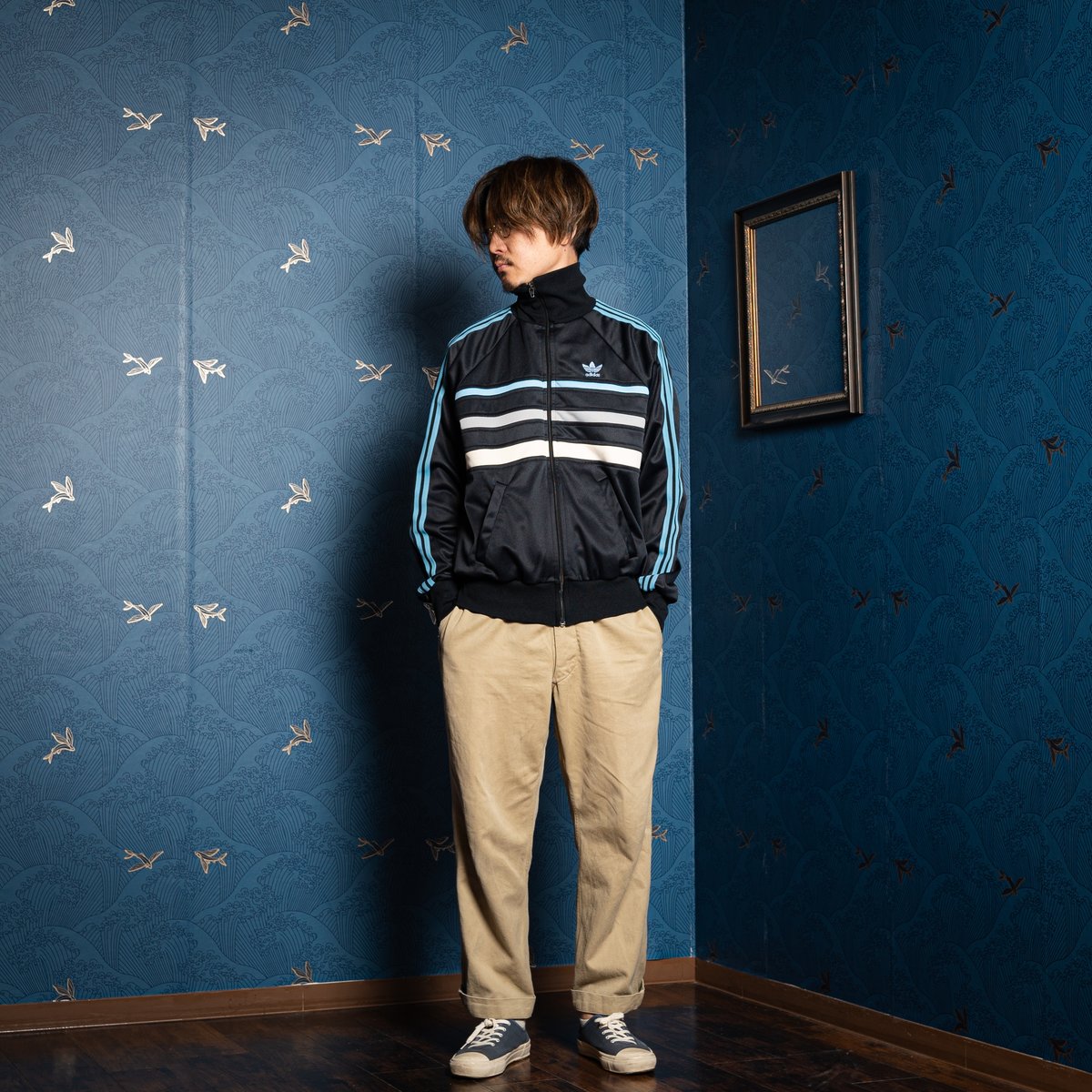 70-80s Vintage adidas Track Jacket Model First 70-80s Vintage adidas Track Jacket Model First