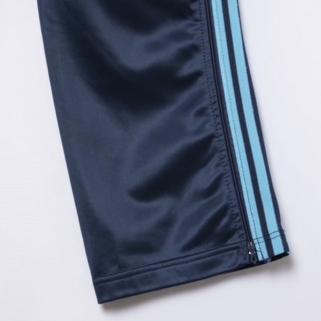 70-80s Vintage adidas Ventex ATP Track Trousers Navy × Light Blue (Made in France)
