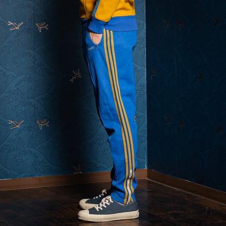 80s Vintage adidas Track Suits Mustard × Blue