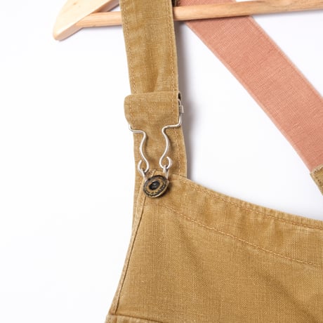30-40s France Adolphe Lafont Vintage Cotton Linen Overalls