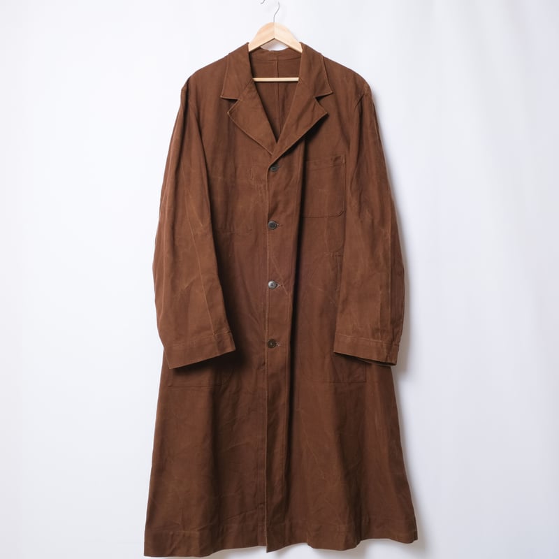 40-50s French Vintage DUTHILLEUL&MINART Brown D 40-50s French Vintage DUTHILLEUL&MINART Brown D