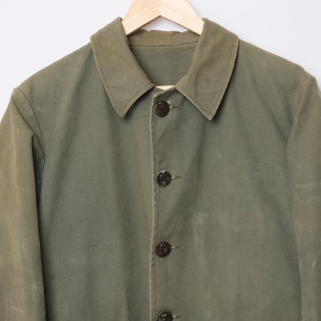 60s French Vintage  Dumont d`urville  Canvas Hunting Jacket