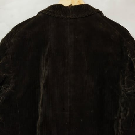 30s40s  French Dark Brown Corduroy  Jacket "Adolphe Lafont"Dead Stock