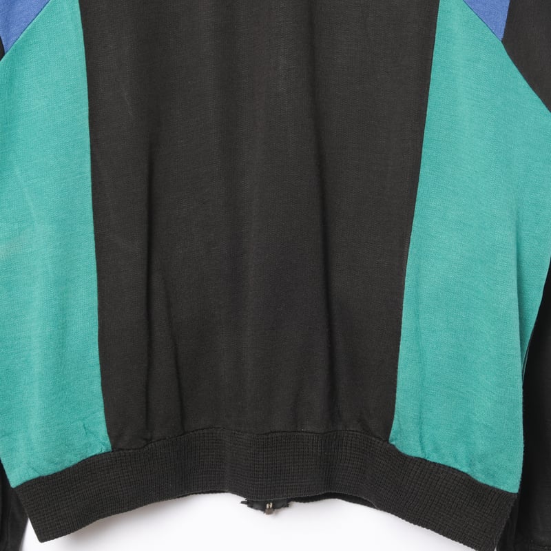 レアモデル！adidas Ventex Knit Track Jacket 80s Vintage adidas Ventex Knit Track Jacket Bla