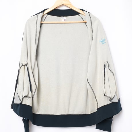 70-80s Vintage adidas VENTEX  ATP Dark Blue×Right Blue Track Jacket(Made in France)