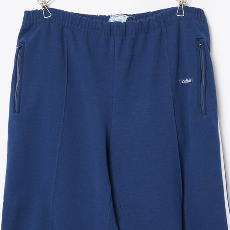 60s Vintage adidas Track Trousers World Mark Navy (Made in France)