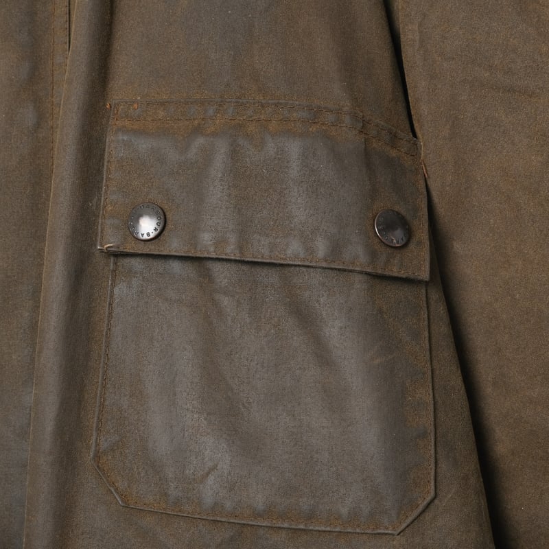 80s Barbour Solway Zipper 2 Warrant YKK棒ジップ Wit 80s Barbour Solway Zipper 2 Warrant YKK棒ジップ Wit