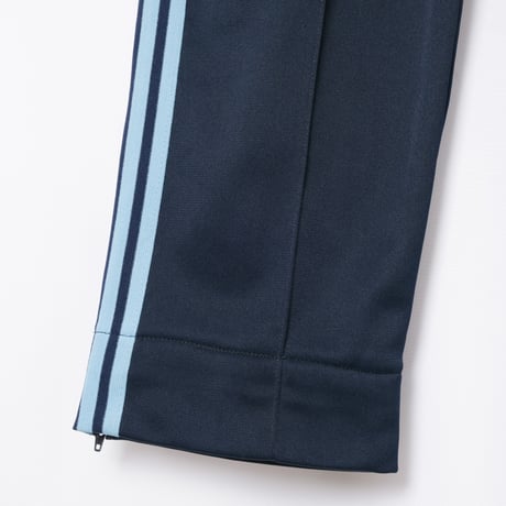 70-80s Vintage adidas Ventex Track Trousers Navy × Light Blue (Made in France)