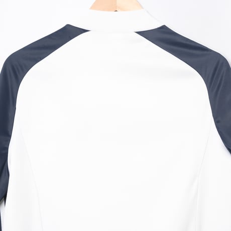 70-80s Vintage adidas Ventex ATP Track Jacket White × Navy (Made in France)