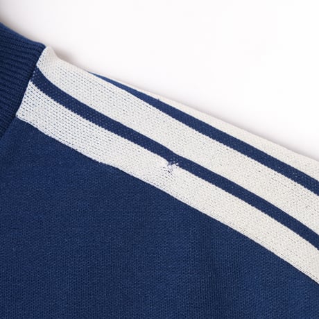 60s Vintage adidas Ventex Track Jacket Early World Mark Navy (Made in France)