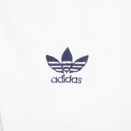 70-80s Vintage adidas Ventex ATP Track Jacket White × Navy (Made in France)