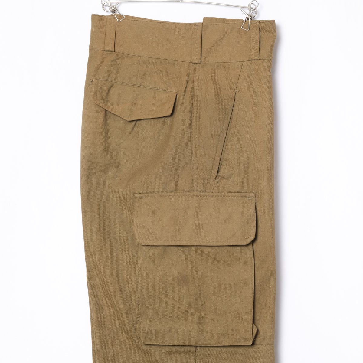French Army M47 Trousers Early Metal Button Siz French Army M47 Trousers Early Metal Button Siz