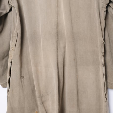 30-40s France Vintage LABOR Gray Cotton Twill All ln One