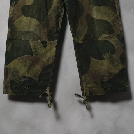 Belgian Army Brush Camo Trousers Late Size 5①
