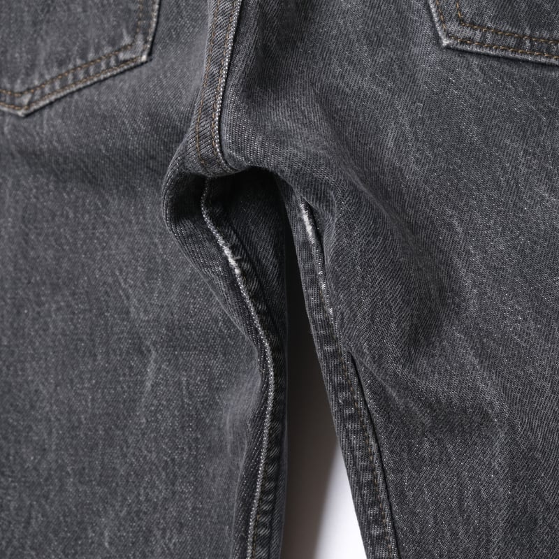 80s Euro Levi's 501 Black Denim Trousers (Made